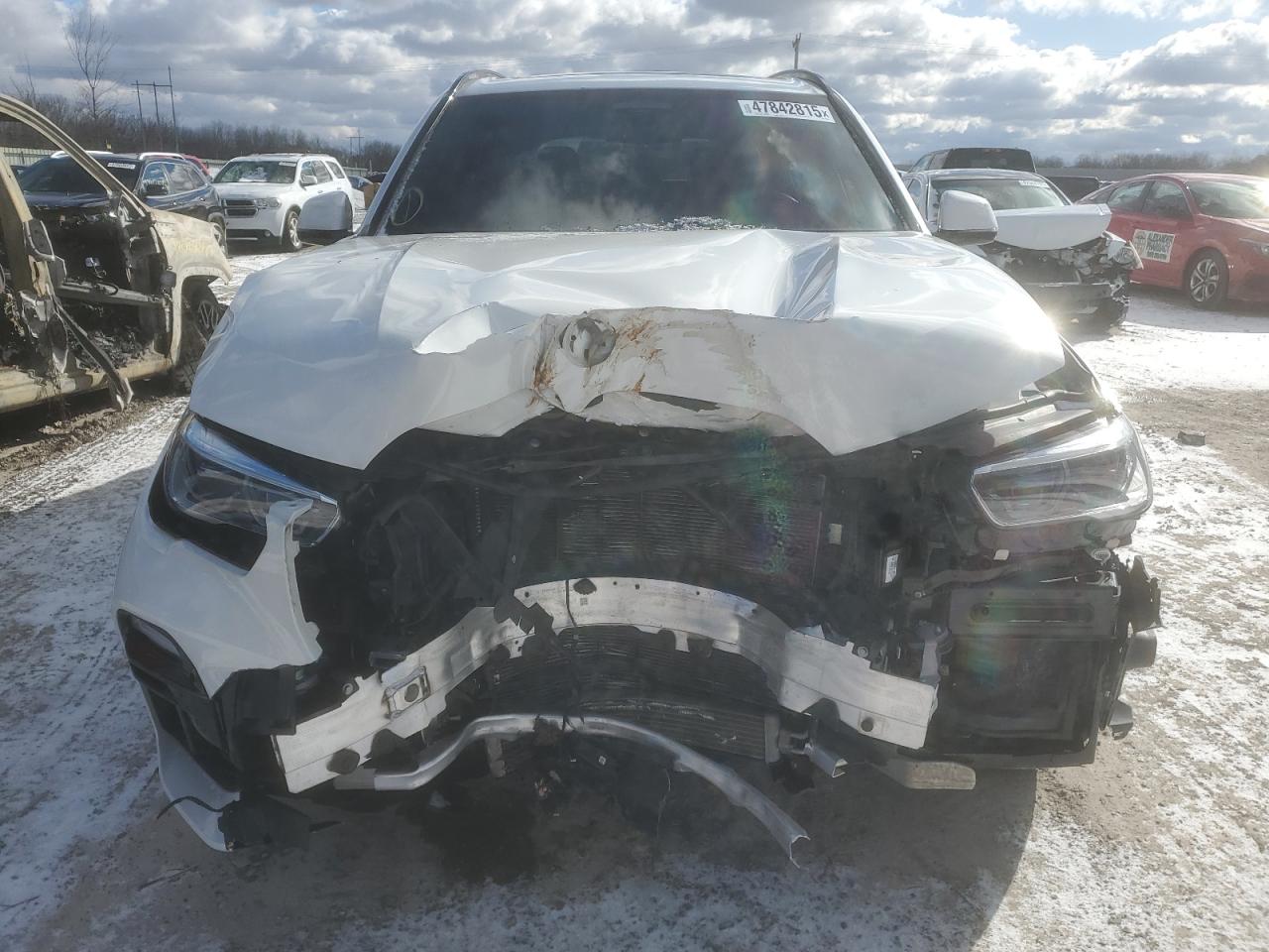 2019 BMW X5 VIN 5UXJU2C59KLN67108 Copart auction photo, front end damage thumbnail 5
