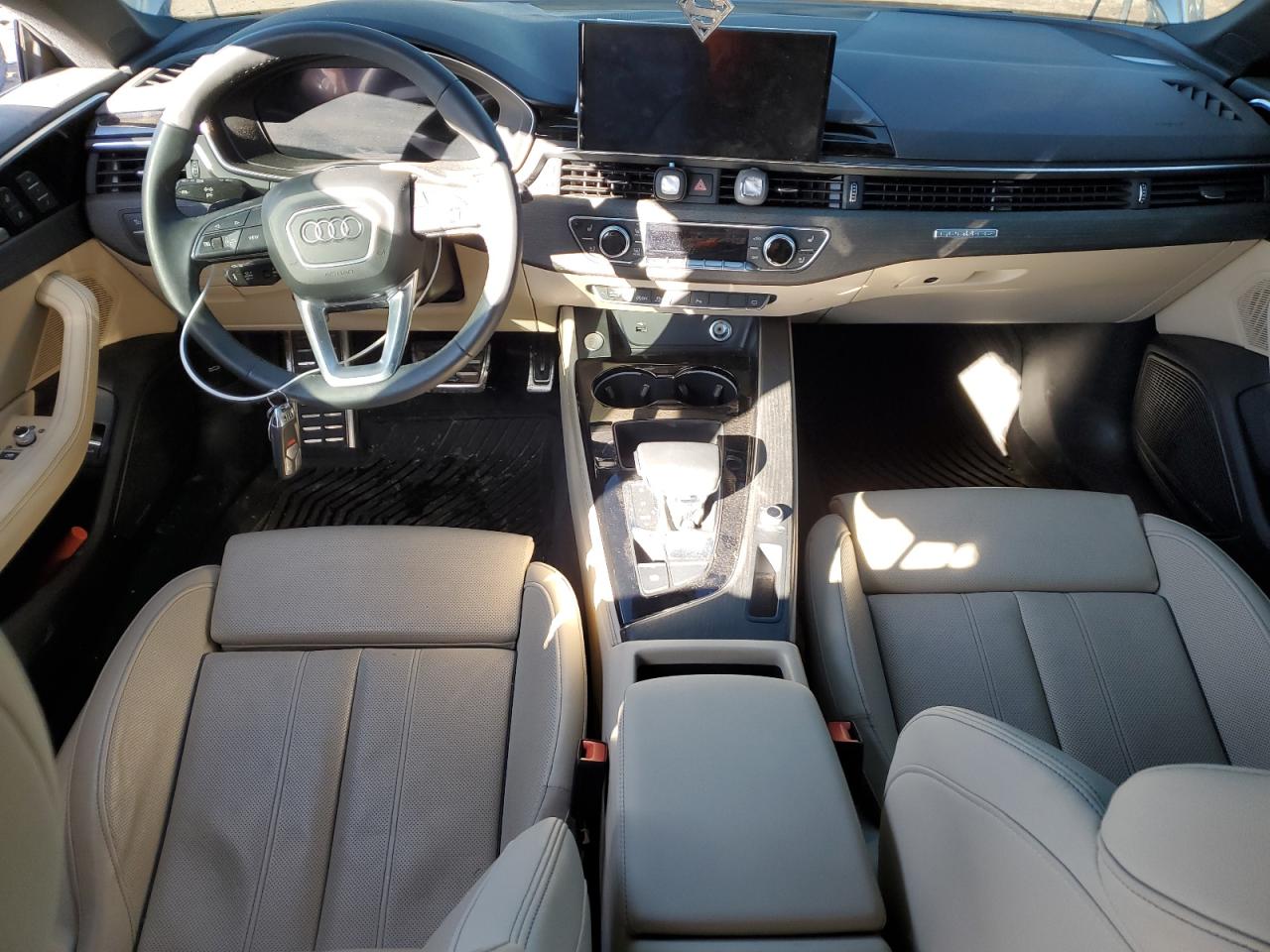 2023 Audi A5 VIN WAUFACF53PA046077 Copart auction photo, side / rear end damage thumbnail 8