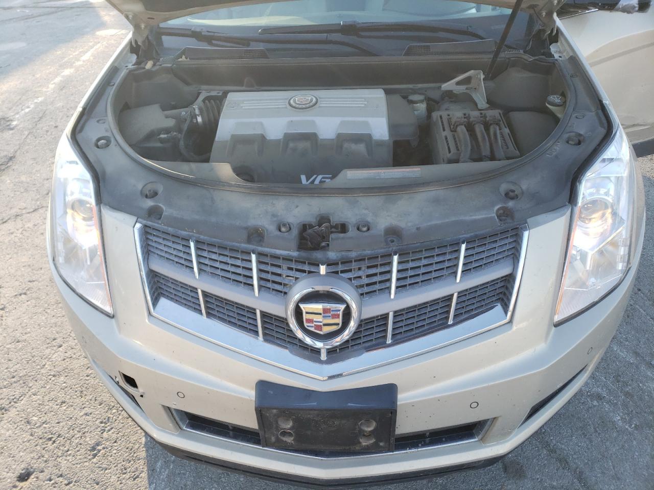 2010 Cadillac SRX VIN 3GYFNAEYXAS540959 Copart auction photo, front end damage thumbnail 12