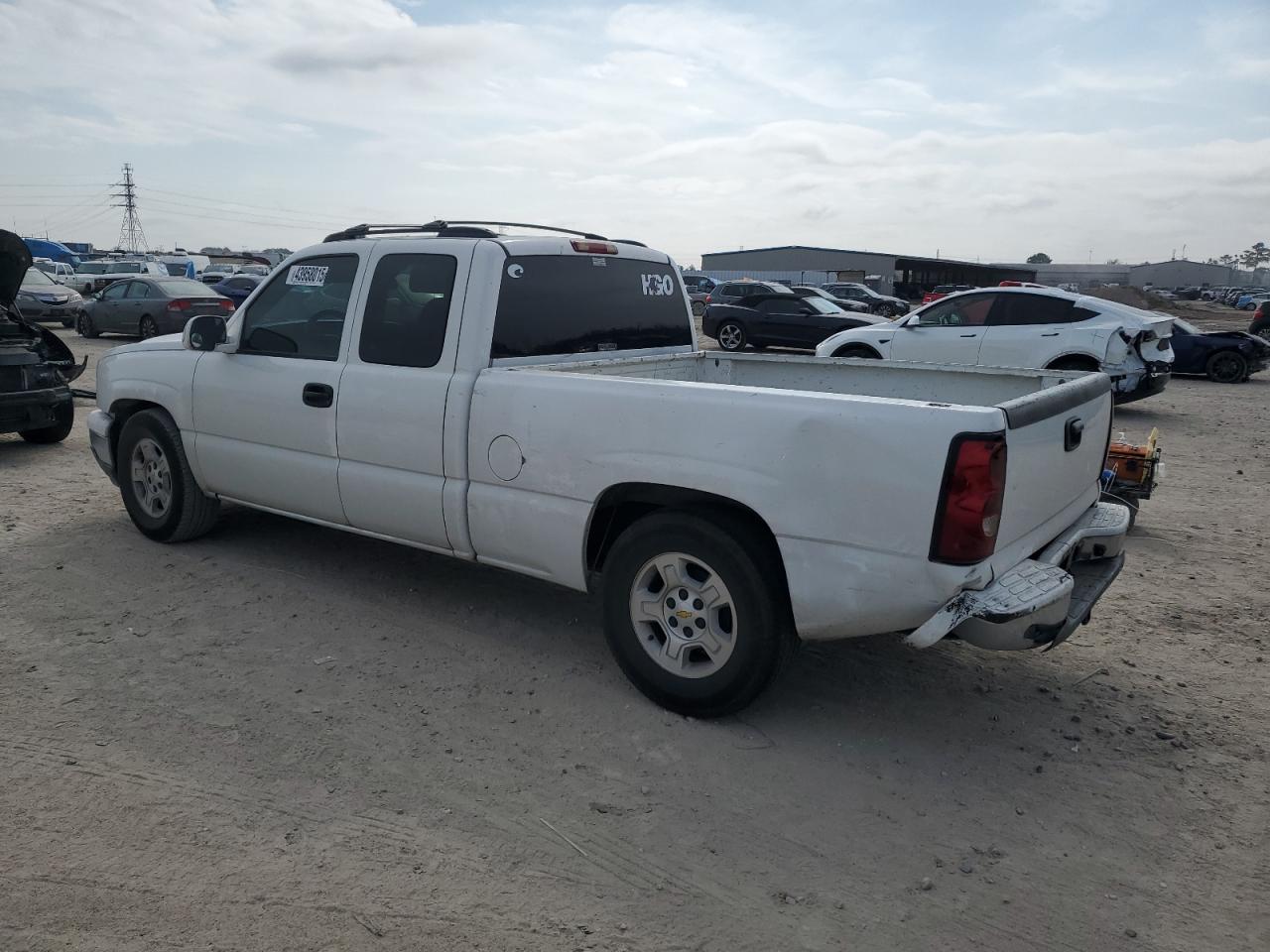 2007 Chevrolet Silverado VIN 1GCEC19V47Z146750 Copart auction photo, rear end damage thumbnail 2