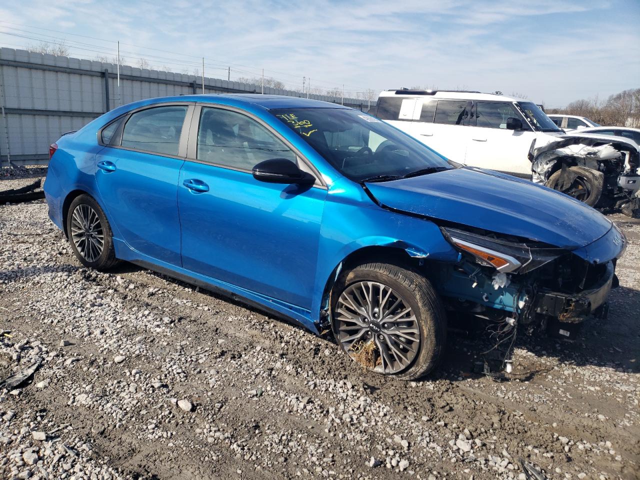 2023 KIA Forte VIN 3KPF54AD3PE686797 Copart auction photo, front end damage thumbnail 4