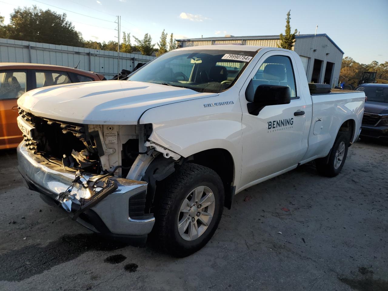 2021 Chevrolet Silverado VIN 3GCNWAEF7MG481423