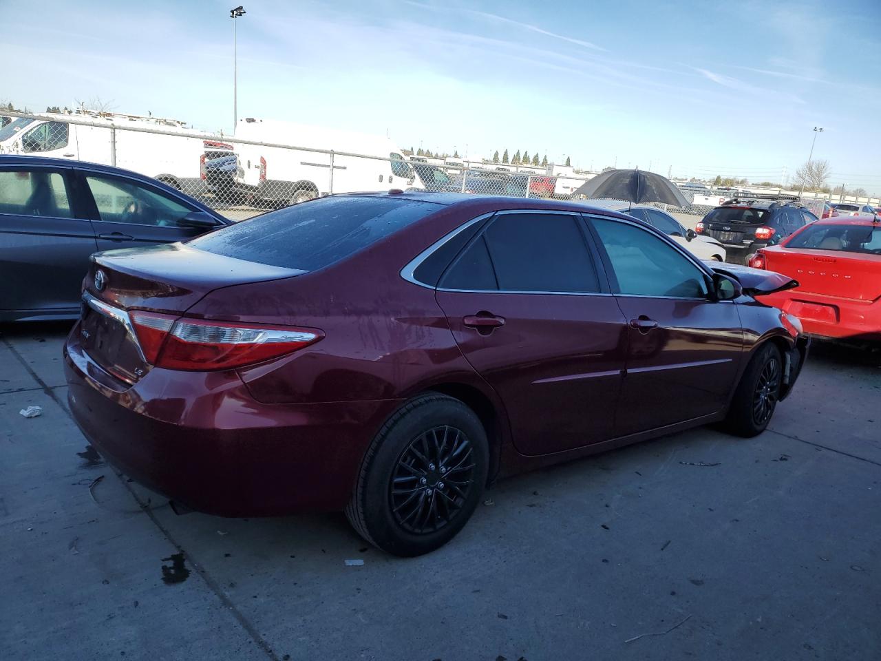 2015 Toyota Camry VIN 4T1BF1FK9FU900771 Copart auction photo, front end damage thumbnail 3