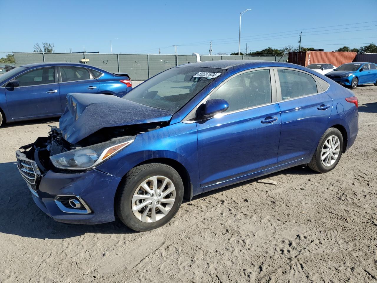 2022 Hyundai Accent VIN 3KPC24A68NE178044