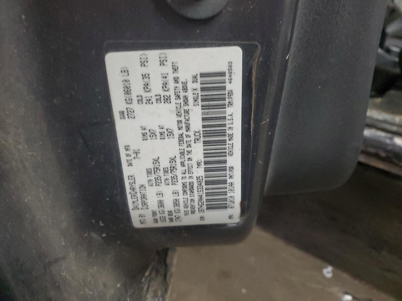2001 Dodge Dakota VIN 1B7HG2AN41S334025 Copart auction photo, rear end / side damage thumbnail 14