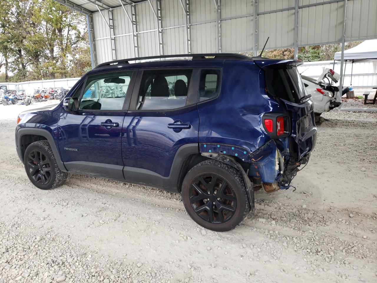 2017 Jeep Renegade VIN ZACCJBBB1HPF50026 Copart auction photo, rear end / minor dent/scratches damage thumbnail 2