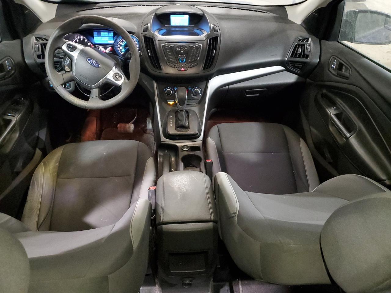 2015 Ford Escape VIN 1FMCU0F76FUB94293 Copart auction photo, undercarriage / front end damage thumbnail 8