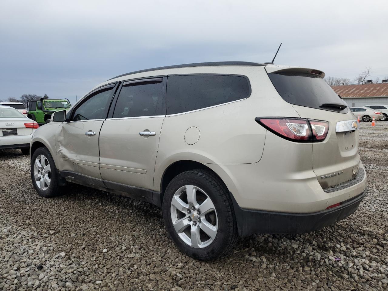 2017 Chevrolet Traverse VIN 1GNKVGKD4HJ241799 Copart auction photo, side damage thumbnail 2