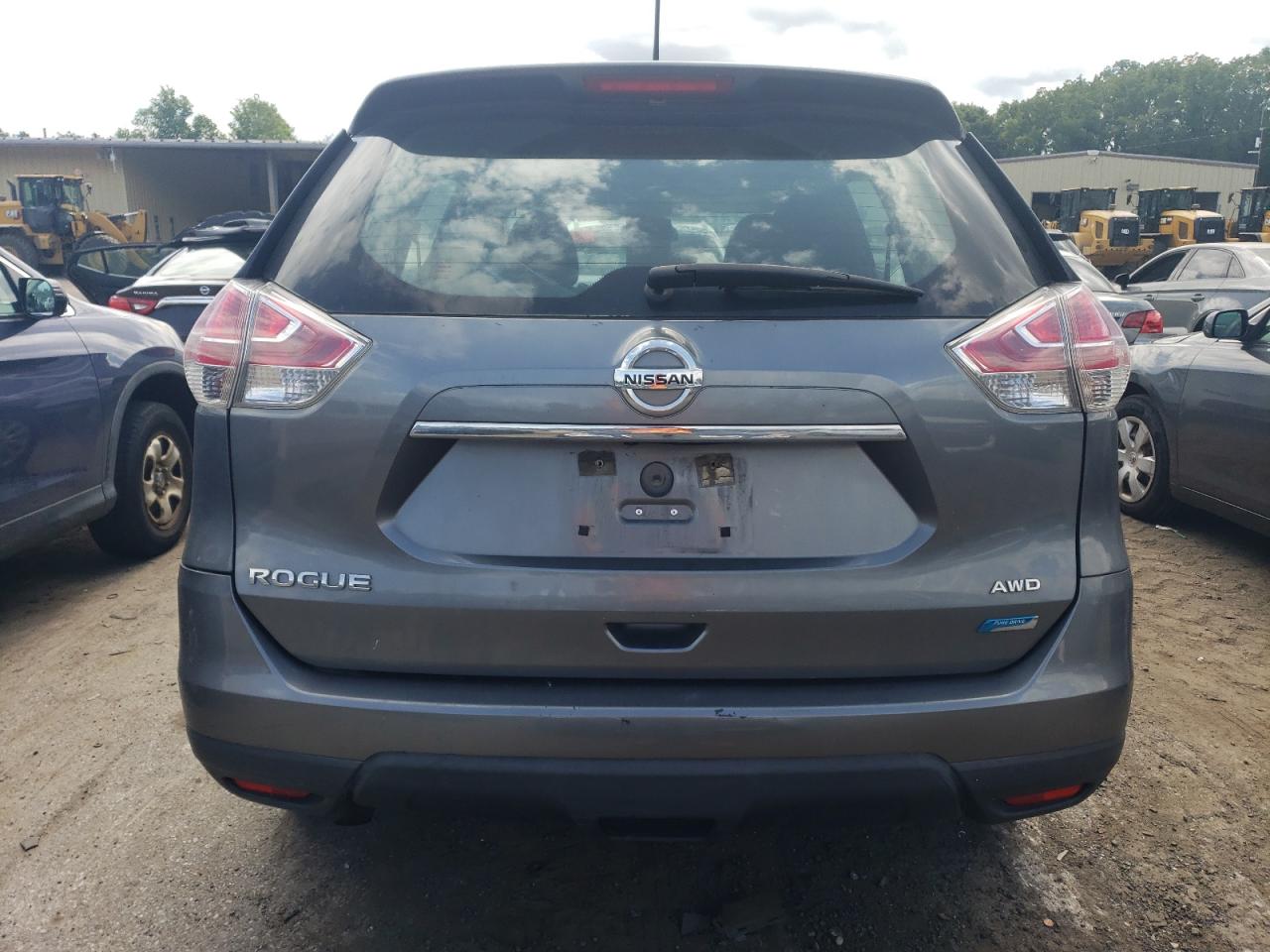 2014 Nissan Rogue VIN 5N1AT2MV7EC861349 Copart auction photo, front end / minor dent/scratches damage thumbnail 6
