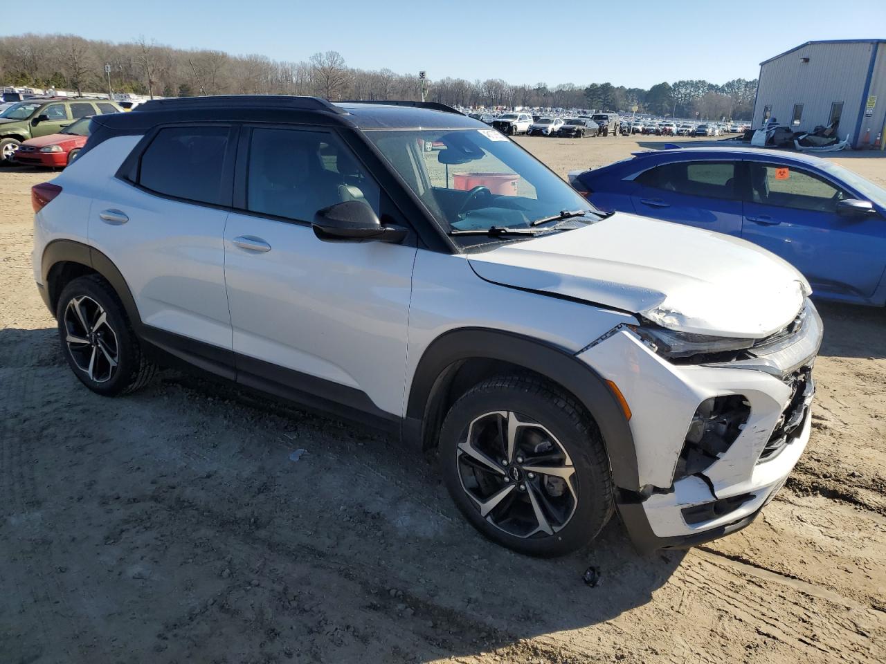 2021 Chevrolet TrailBlazer VIN KL79MUSL5MB067565 Copart auction photo, front end / minor dent/scratches damage thumbnail 4