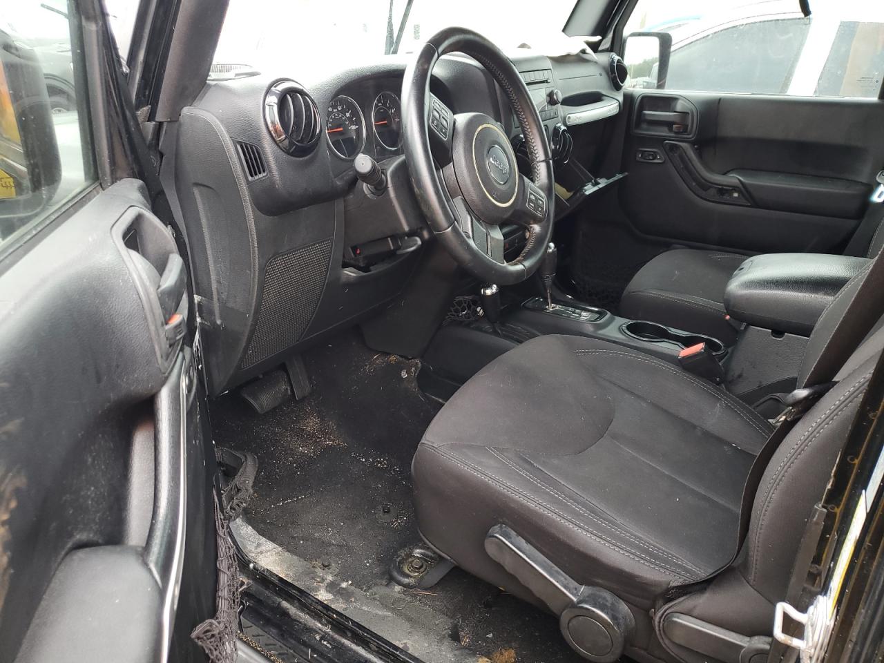 2015 Jeep Wrangler VIN 1C4BJWEG5FL529837 Copart auction photo, water/flood damage thumbnail 8
