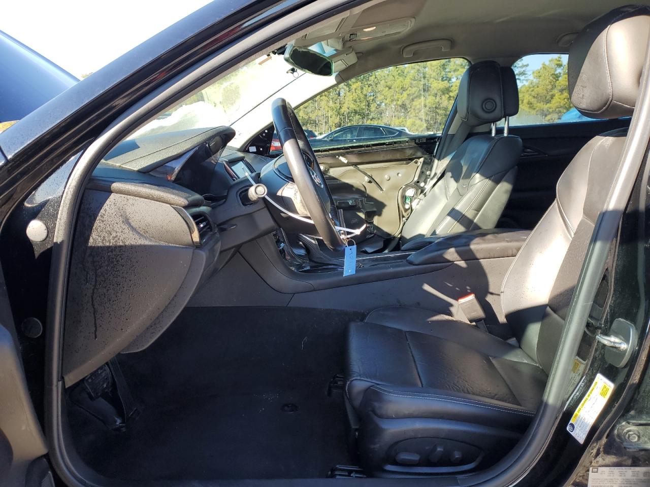 2014 Cadillac ATS VIN 1G6AA5RA5E0181052 Copart auction photo, side / front end damage thumbnail 7