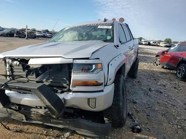 2018 Chevrolet Silverado VIN 3GCUKREC6JG530263 Copart auction photo, top/roof / side damage thumbnail 11