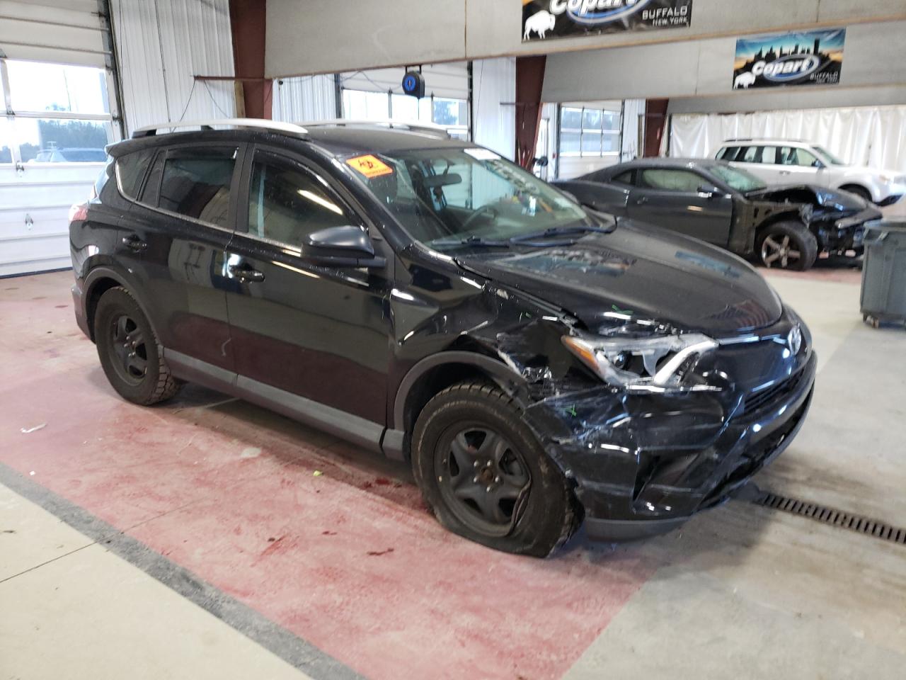 2016 Toyota RAV 4 VIN 2T3BFREV0GW480532 Copart auction photo, front end damage thumbnail 4