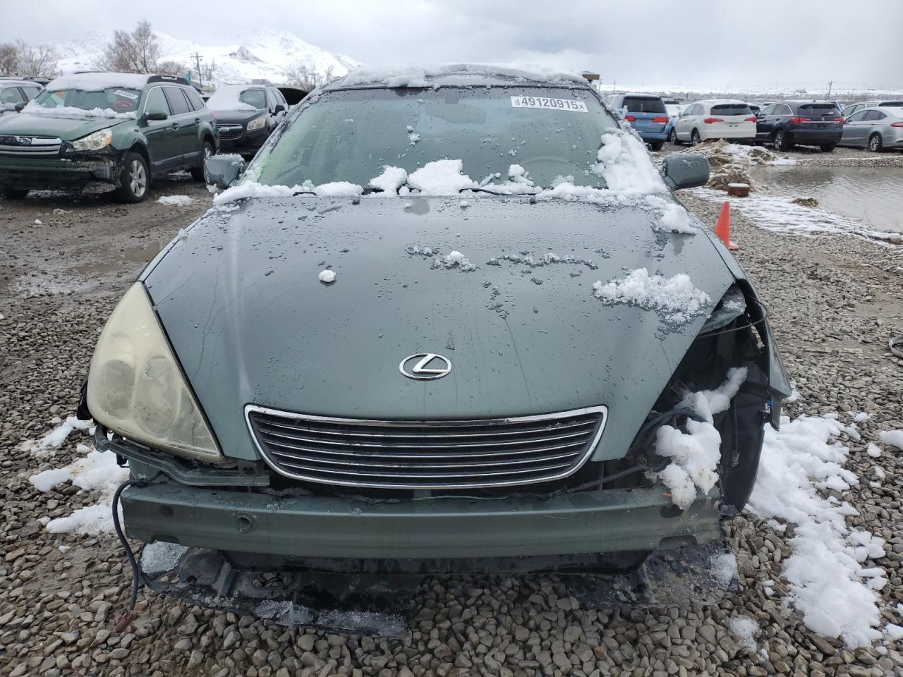 2005 Lexus ES VIN JTHBA30G155062004 Copart auction photo, front end damage thumbnail 5