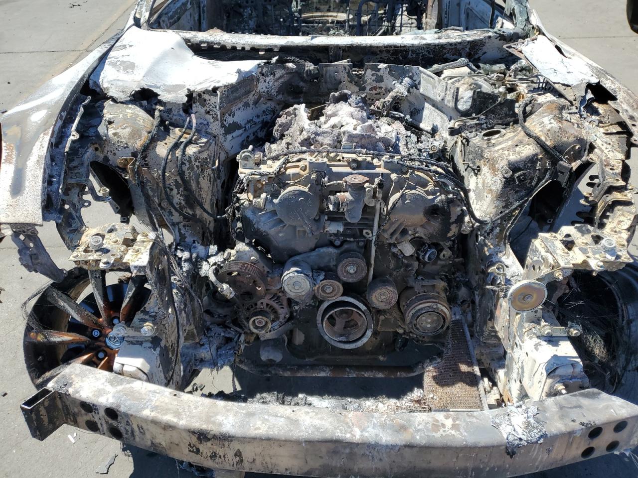 2012 Infiniti G VIN JN1CV6EL6CM470019 Copart auction photo, burn / missing/altered vin damage thumbnail 11
