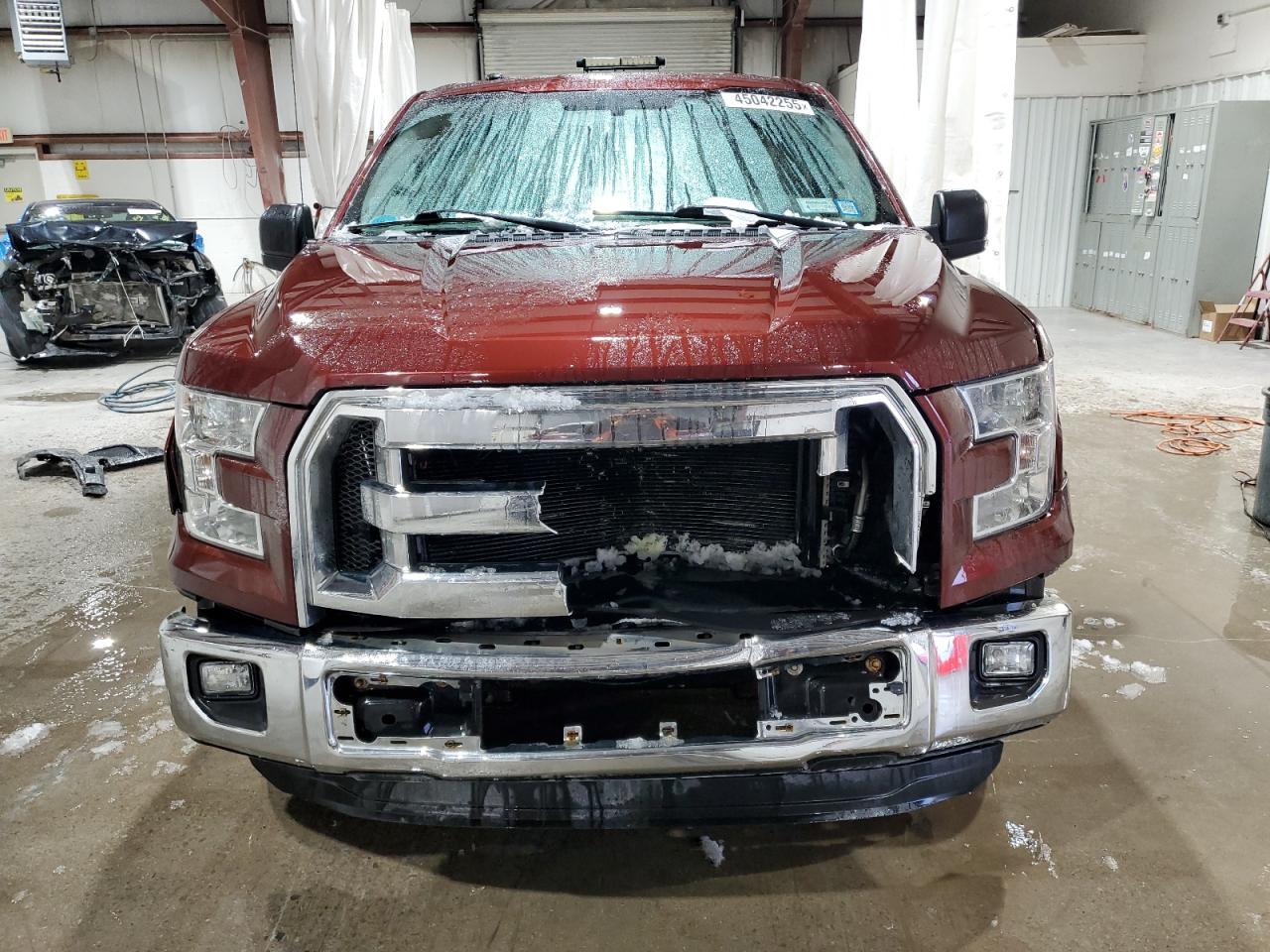 2016 Ford F-150 VIN 1FTMF1C87GFA61148 Copart auction photo, front end damage thumbnail 5