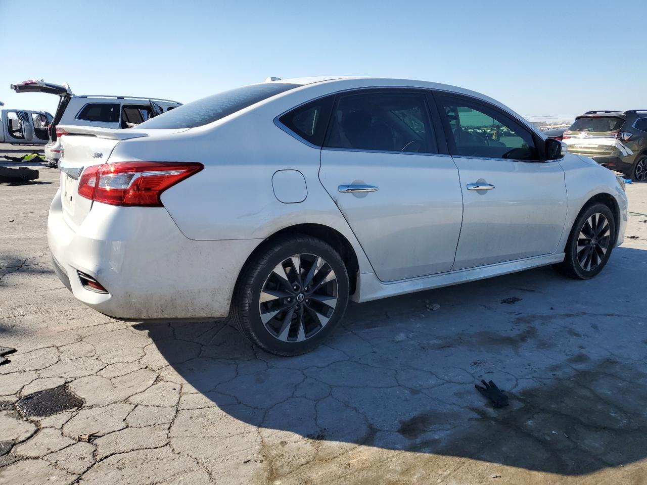 2019 Nissan Sentra VIN 3N1AB7AP1KY264424 Copart auction photo, side damage thumbnail 3
