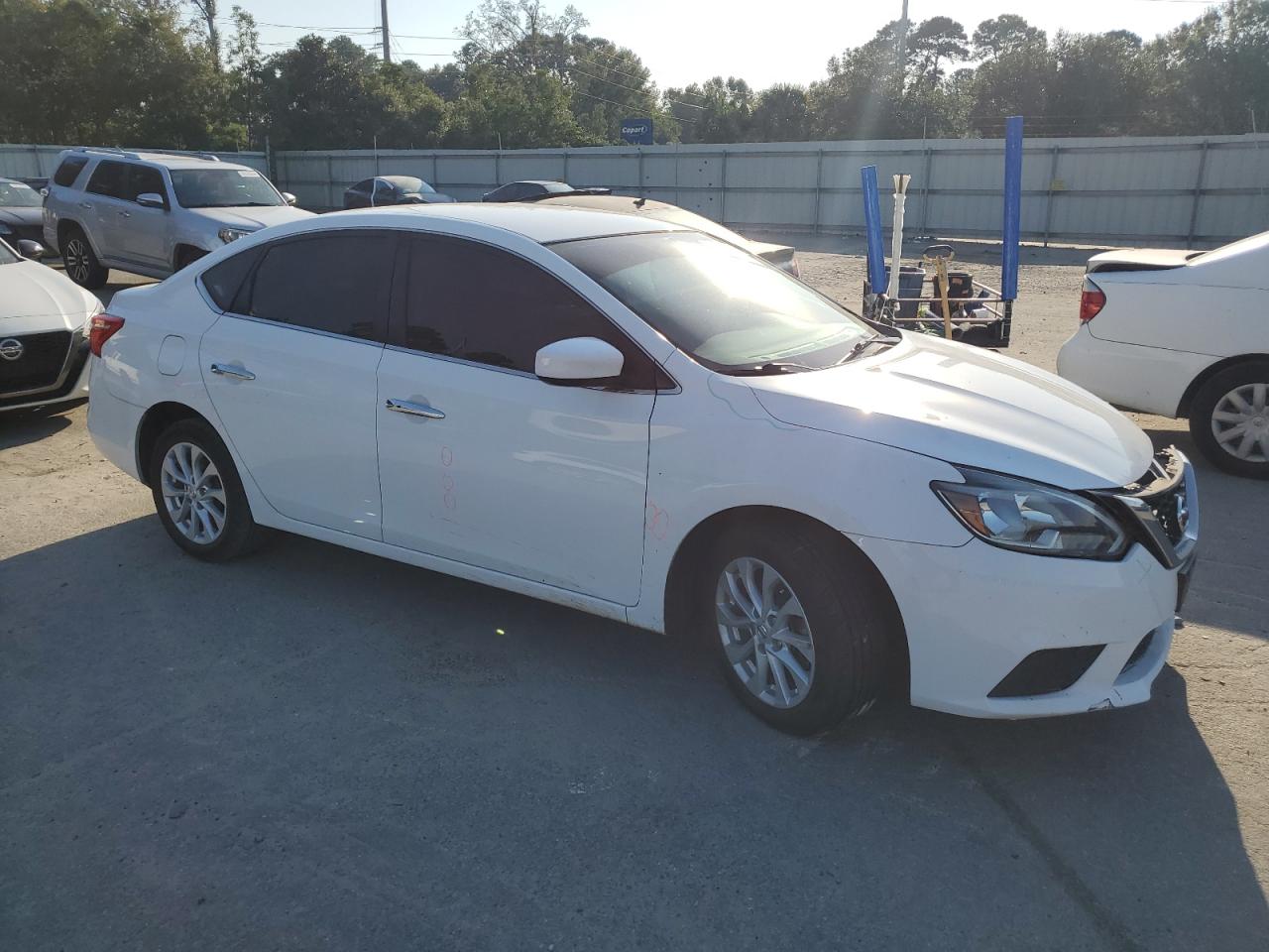 2019 Nissan Sentra VIN 3N1AB7AP2KY226507 Copart auction photo, front end damage thumbnail 4