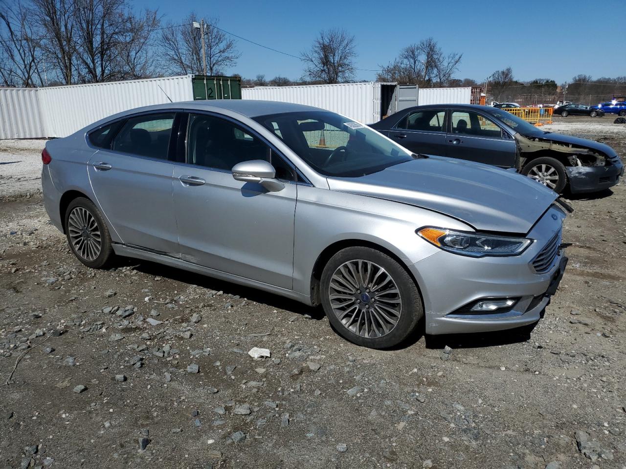 2017 Ford Fusion VIN 3FA6P0T97HR183771 Copart auction photo, front end / minor dent/scratches damage thumbnail 4