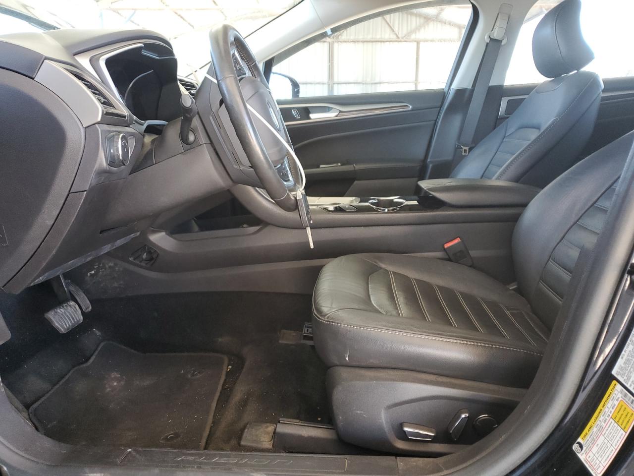 2016 Ford Fusion VIN 3FA6P0HD6GR296493 Copart auction photo, front end / side damage thumbnail 7