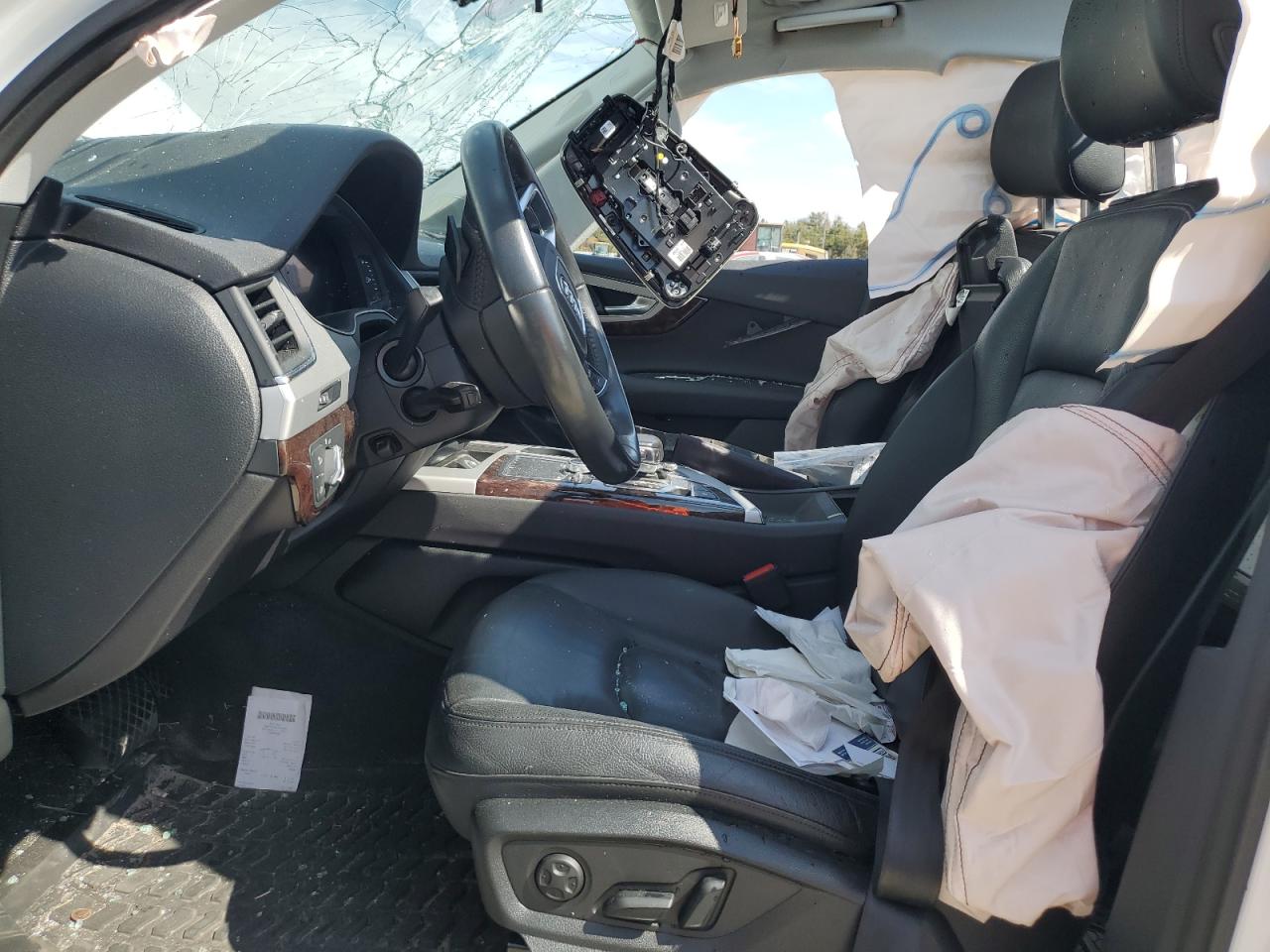 2019 Audi Q7 VIN WA1LHAF71KD015340 Copart auction photo, side damage thumbnail 7