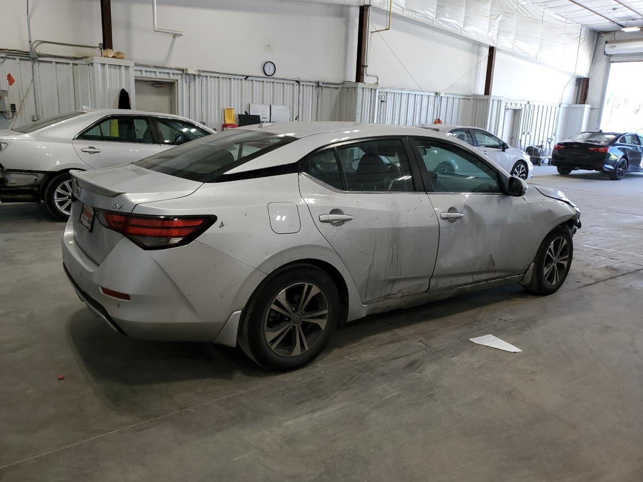2020 Nissan Sentra VIN 3N1AB8CV7LY307537 Copart auction photo, vandalism / front end damage thumbnail 3