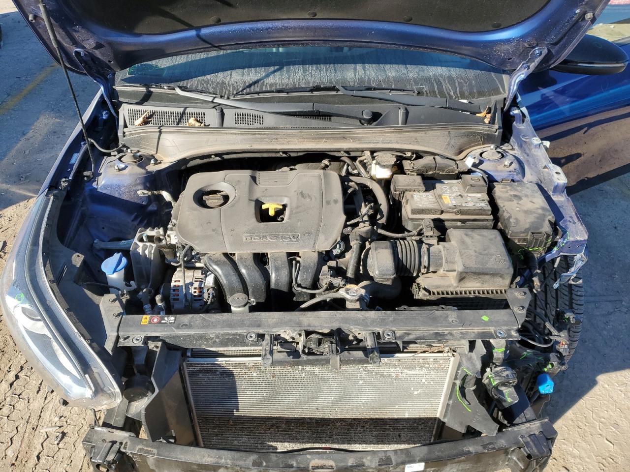 2021 KIA Forte VIN 3KPF34AD6ME384552 Copart auction photo, front end / minor dent/scratches damage thumbnail 11