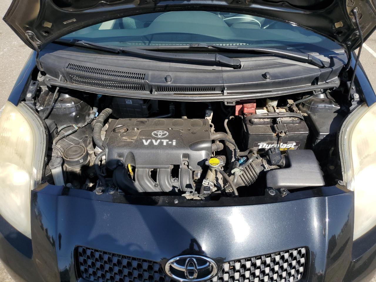 2007 Toyota Yaris VIN JTDJT923X75122160 Copart auction photo, front end damage thumbnail 11