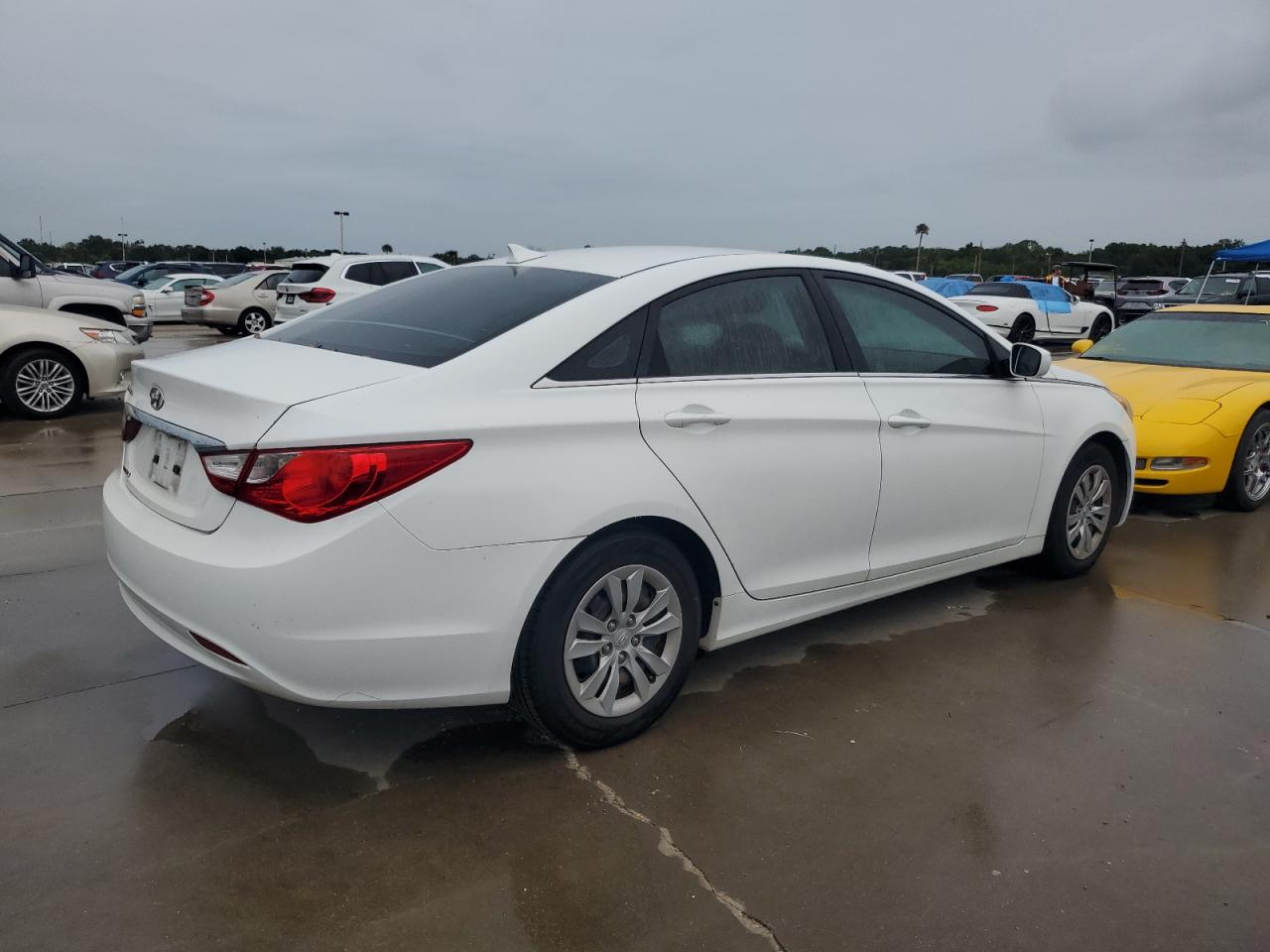 2012 Hyundai Sonata VIN 5NPEB4AC1CH421023 Copart auction photo, water/flood damage thumbnail 3