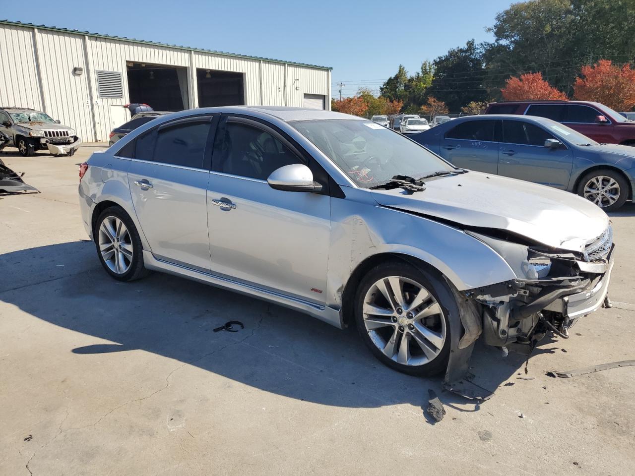 2014 Chevrolet Cruze VIN 1G1PG5SB0E7416322 Copart auction photo, front end damage thumbnail 4