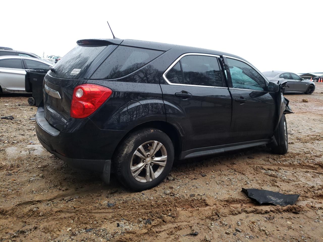 2014 Chevrolet Equinox VIN 2GNALAEK5E6119843 Copart auction photo, front end / side damage thumbnail 3