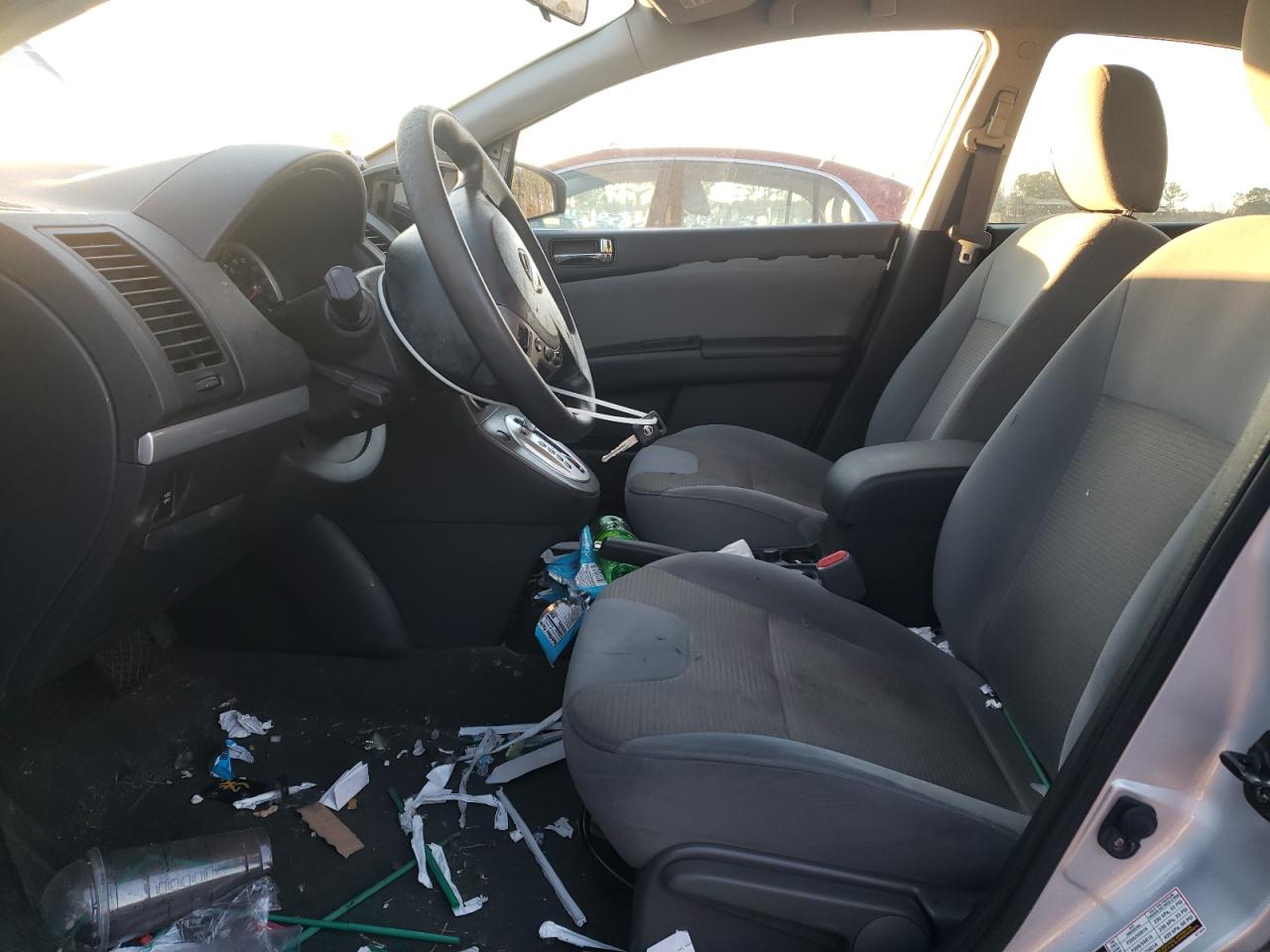 2011 Nissan Sentra VIN 3N1AB6AP2BL626283 Copart auction photo, side / undercarriage damage thumbnail 7
