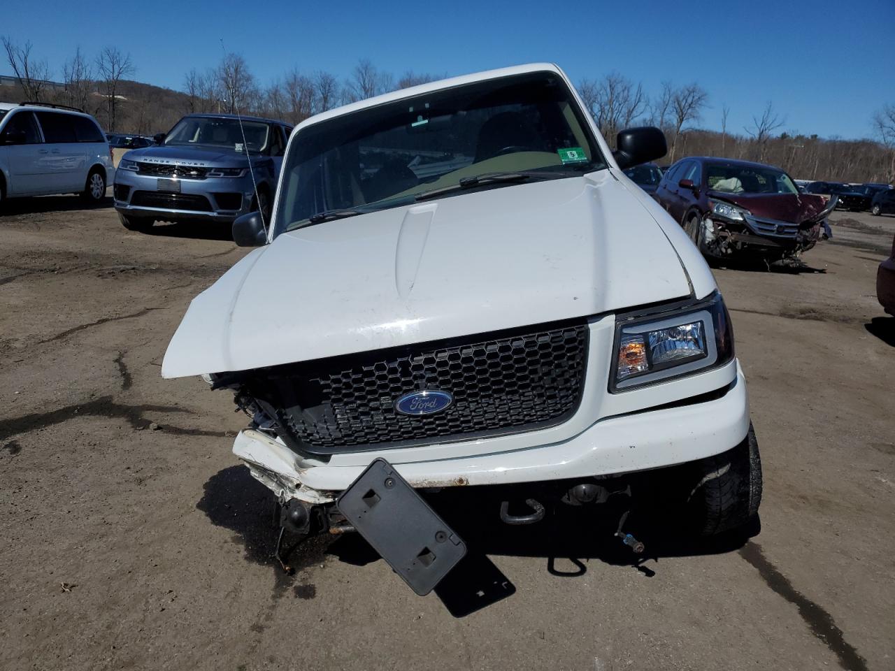 2001 Ford Ranger VIN 1FTYR14V21PB26731 Copart auction photo, all over damage thumbnail 5