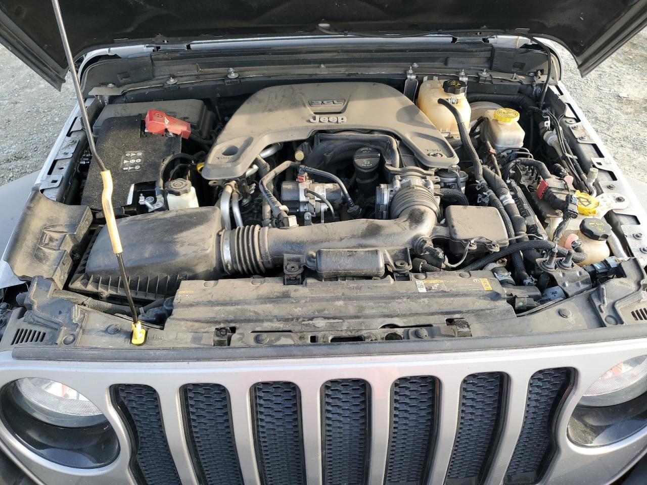2021 Jeep Wrangler VIN 1C4HJXDG7MW712766 Copart auction photo, all over damage thumbnail 12