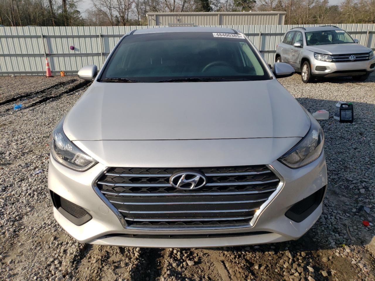 2022 Hyundai Accent VIN 3KPC24A63NE187136 Copart auction photo, side damage thumbnail 5