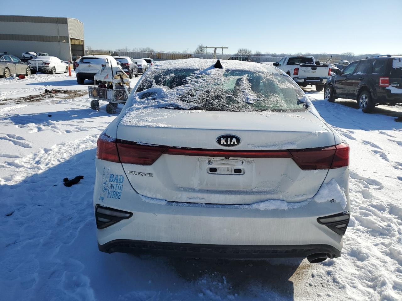 2019 KIA Forte VIN 3KPF24ADXKE087185 Copart auction photo, front end damage thumbnail 6