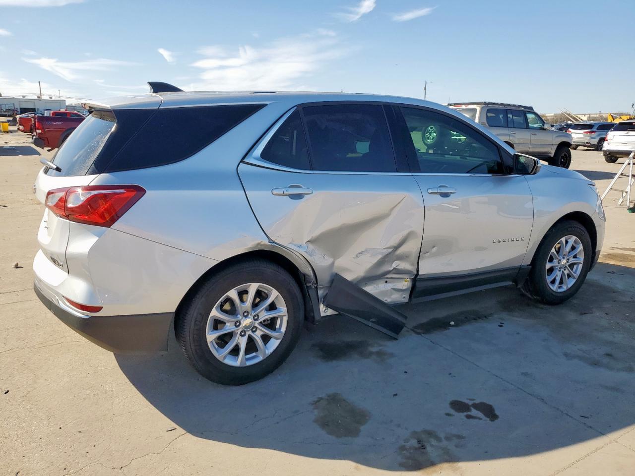 2019 Chevrolet Equinox VIN 3GNAXKEV3KS679068 Copart auction photo, side / undercarriage damage thumbnail 3
