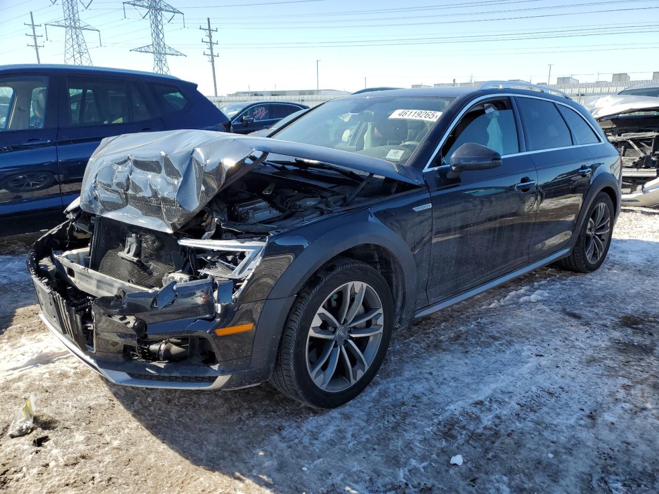 2017 Audi A4 VIN WA18NAF44HA172889