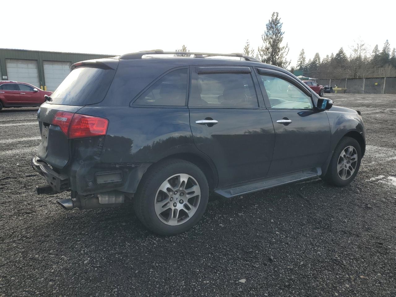 2008 Acura MDX VIN 2HNYD28408H512501 Copart auction photo, rear end damage thumbnail 3