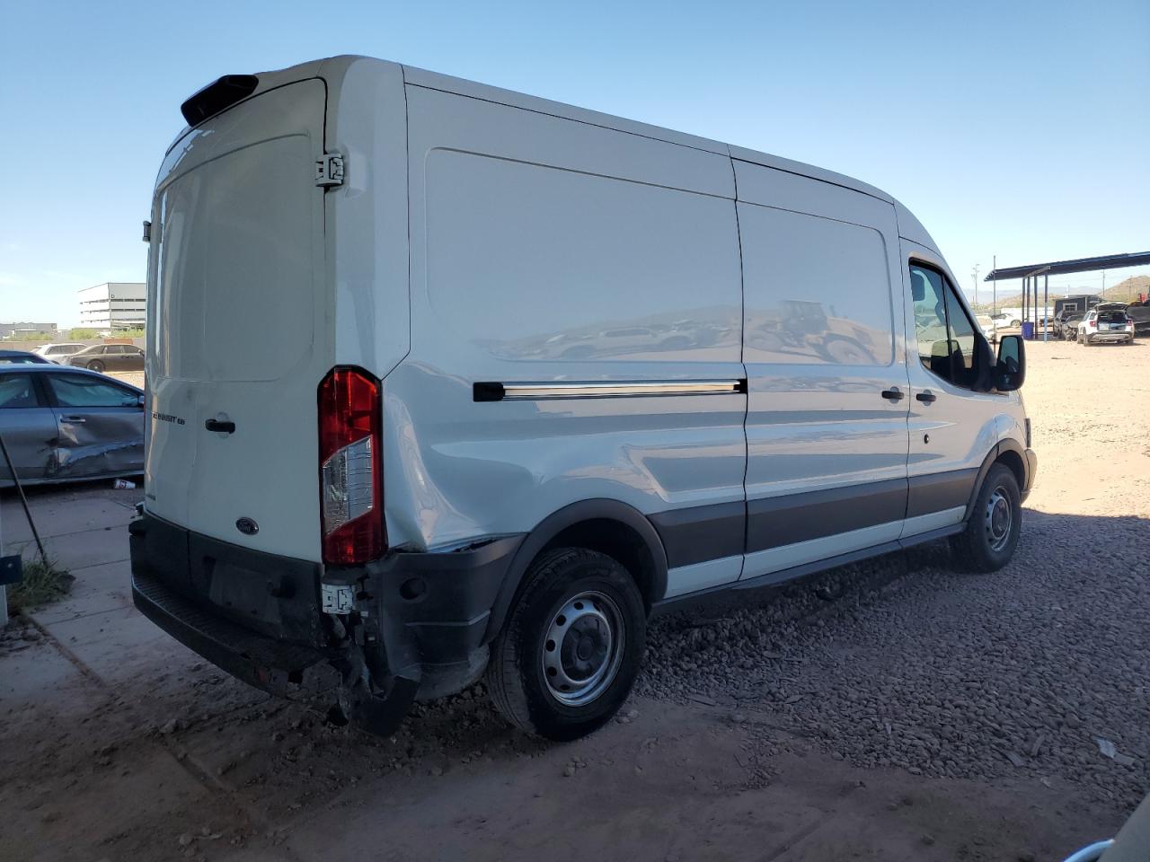 2018 Ford Transit VIN 1FTYE2CG4JKB07759 Copart auction photo, rear end damage thumbnail 3