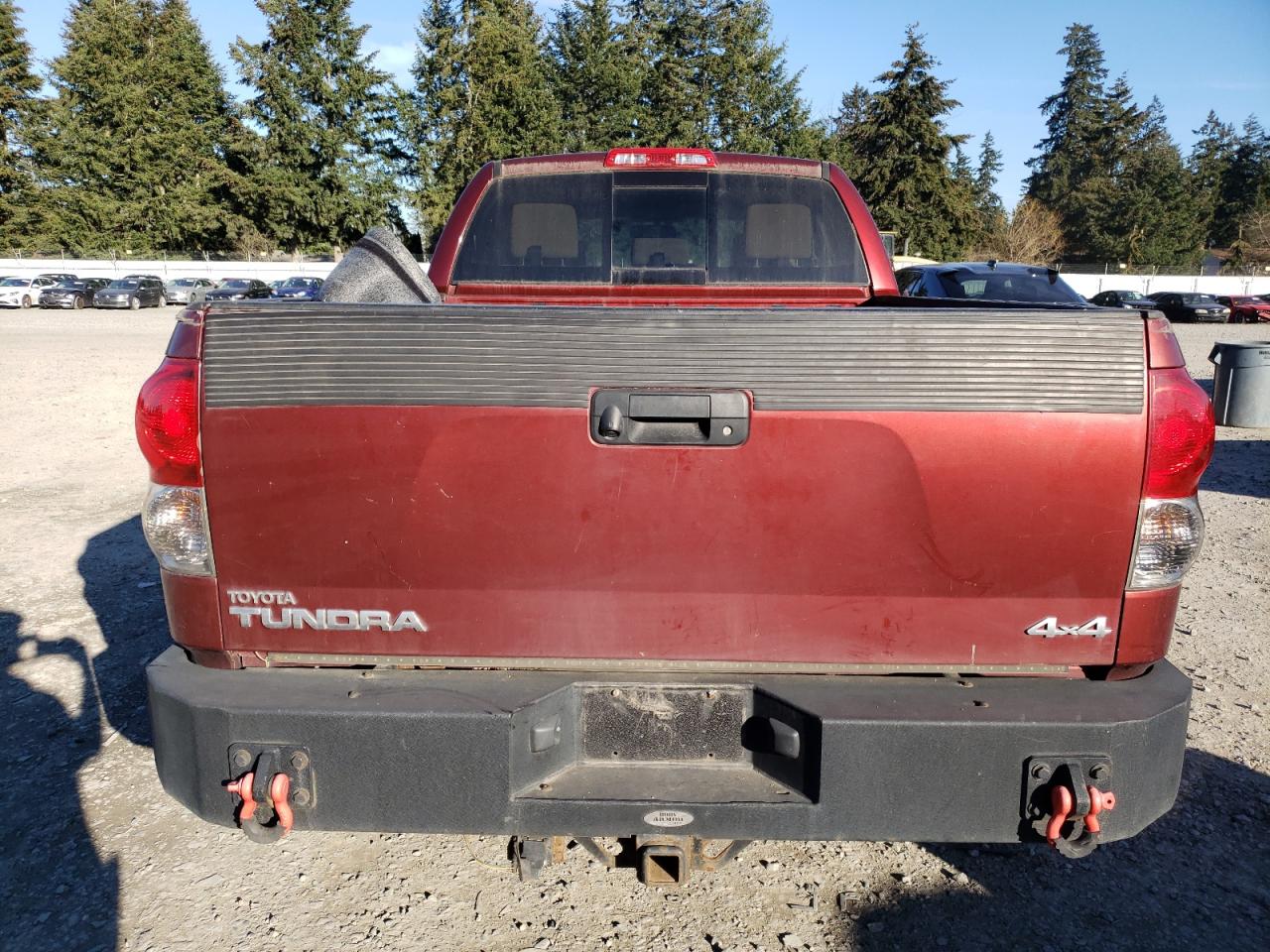 2008 Toyota Tundra VIN 5TFBV54198X054460 Copart auction photo, front end / side damage thumbnail 6