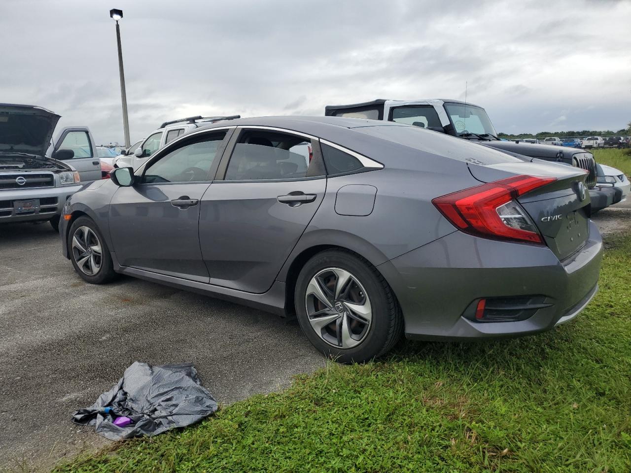 2021 Honda Civic VIN 2HGFC2F66MH526712 Copart auction photo, water/flood damage thumbnail 2