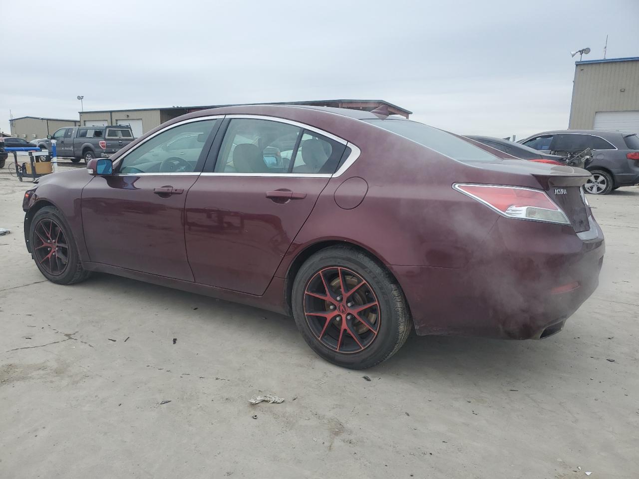 2012 Acura TL VIN 19UUA8F55CA016615 Copart auction photo, front end damage thumbnail 2