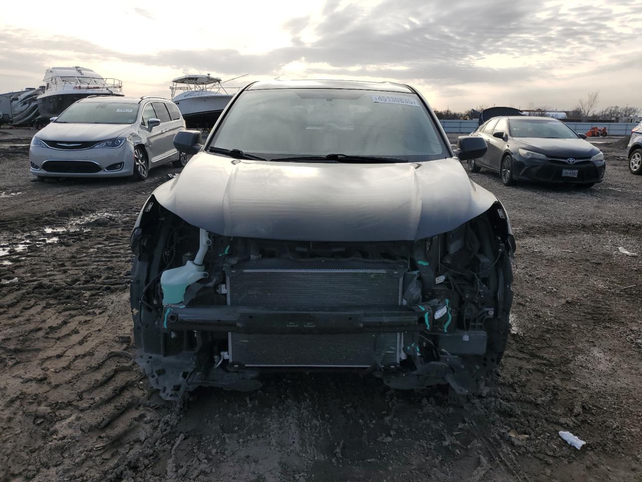 2016 Honda HR-V VIN 3CZRU5H36GM746817 Copart auction photo, front end / minor dent/scratches damage thumbnail 5