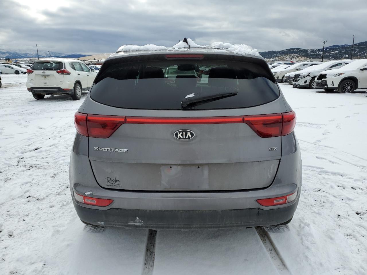 2017 KIA Sportage VIN KNDPNCAC9H7149701 Copart auction photo, front end / minor dent/scratches damage thumbnail 6