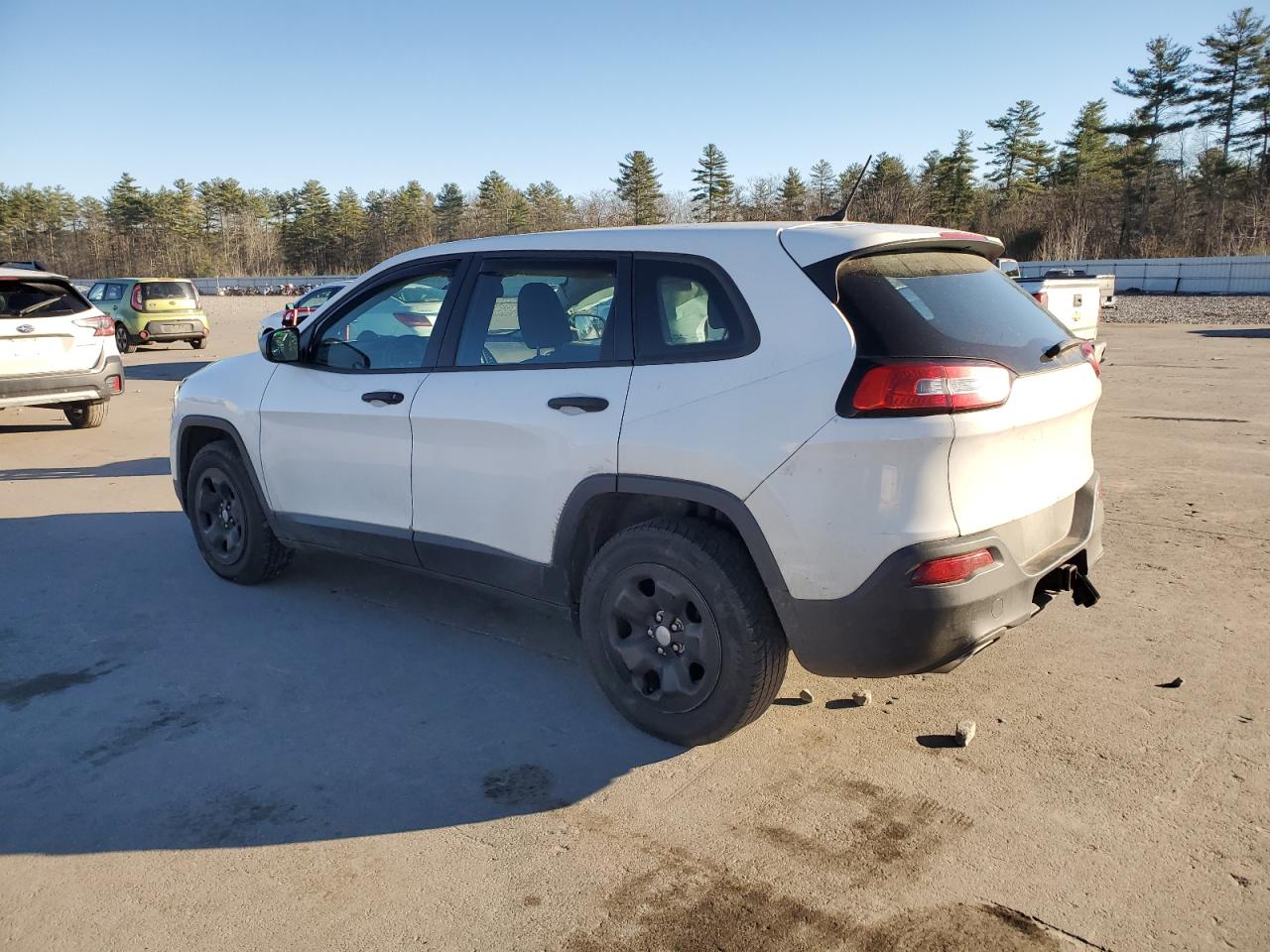 2017 Jeep Grand Cherokee VIN 1C4PJMAS4HD234617 Copart auction photo, front end damage thumbnail 2