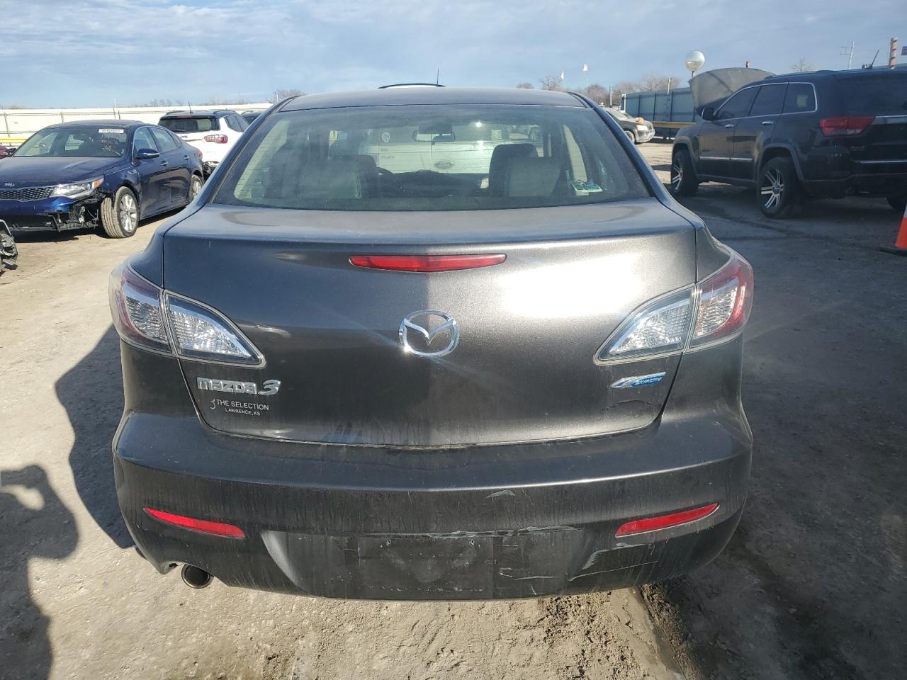 2012 Mazda 3 VIN JM1BL1W70C1696545 Copart auction photo, front end damage thumbnail 6