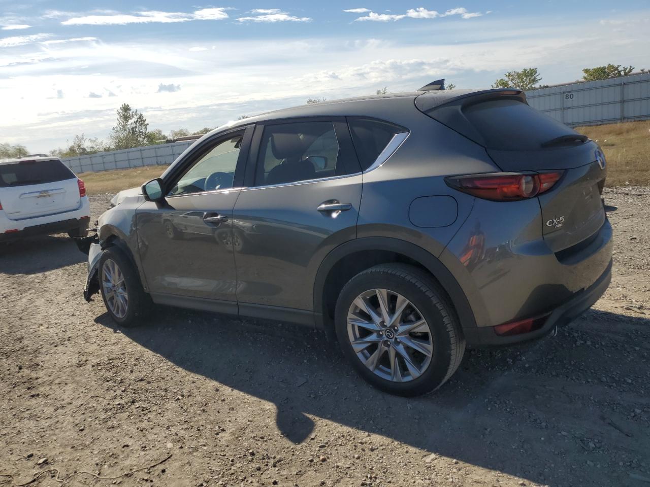 2021 Mazda CX-5 VIN JM3KFBDM6M0452516 Copart auction photo, front end / minor dent/scratches damage thumbnail 2
