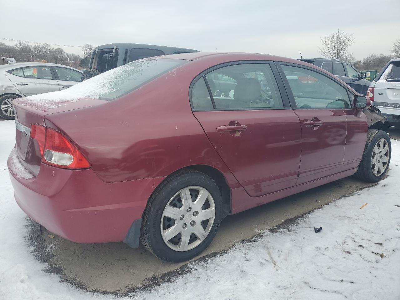 2011 Honda Civic VIN 2HGFA1F5XBH544084 Copart auction photo, front end damage thumbnail 3